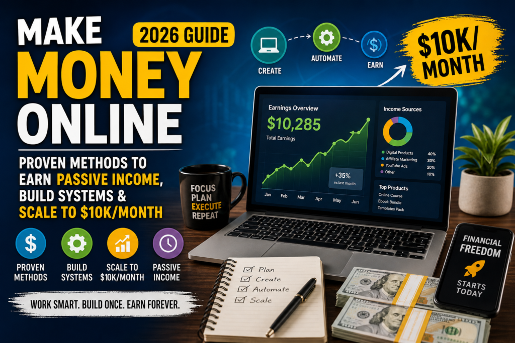 Make Money Online (2026 Guide)